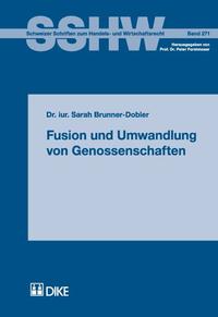 Vorderes Coverbild Fusion und Umwandlung von Genossenschaften