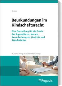 Vorderes Coverbild Beurkundungen im Kindschaftsrecht
