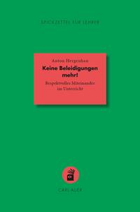 Vorderes Coverbild Keine Beleidigungen mehr!
