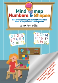 Vorderes Coverbild KitaFix-Mindmap Numbers & Shapes (Ready-made thought maps for Preschool work in Daycare and Kindergarten)