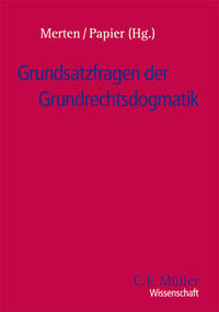 Vorderes Coverbild Grundsatzfragen der Grundrechtsdogmatik