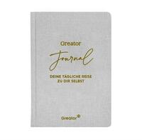 Vorderes Coverbild Greator Journal. Deine tägliche Reise zu dir selbst