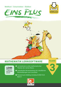 Vorderes Coverbild EINS PLUS 3 Mathematik Lernsoftware - Box mit Booklet und Download-Code