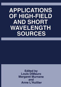 Vorderes Coverbild Applications of High-Field and Short Wavelength Sources