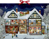 Vorderes Coverbild Wand-Adventskalender – Im Adventshaus