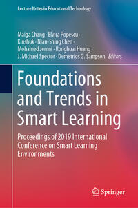 Vorderes Coverbild Foundations and Trends in Smart Learning