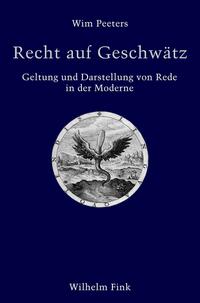 Vorderes Coverbild Recht auf Geschwätz