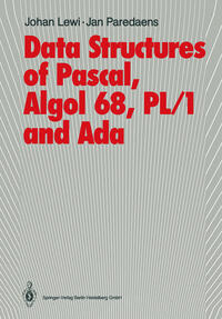 Vorderes Coverbild Data Structures of Pascal, Algol 68, PL/1 and Ada