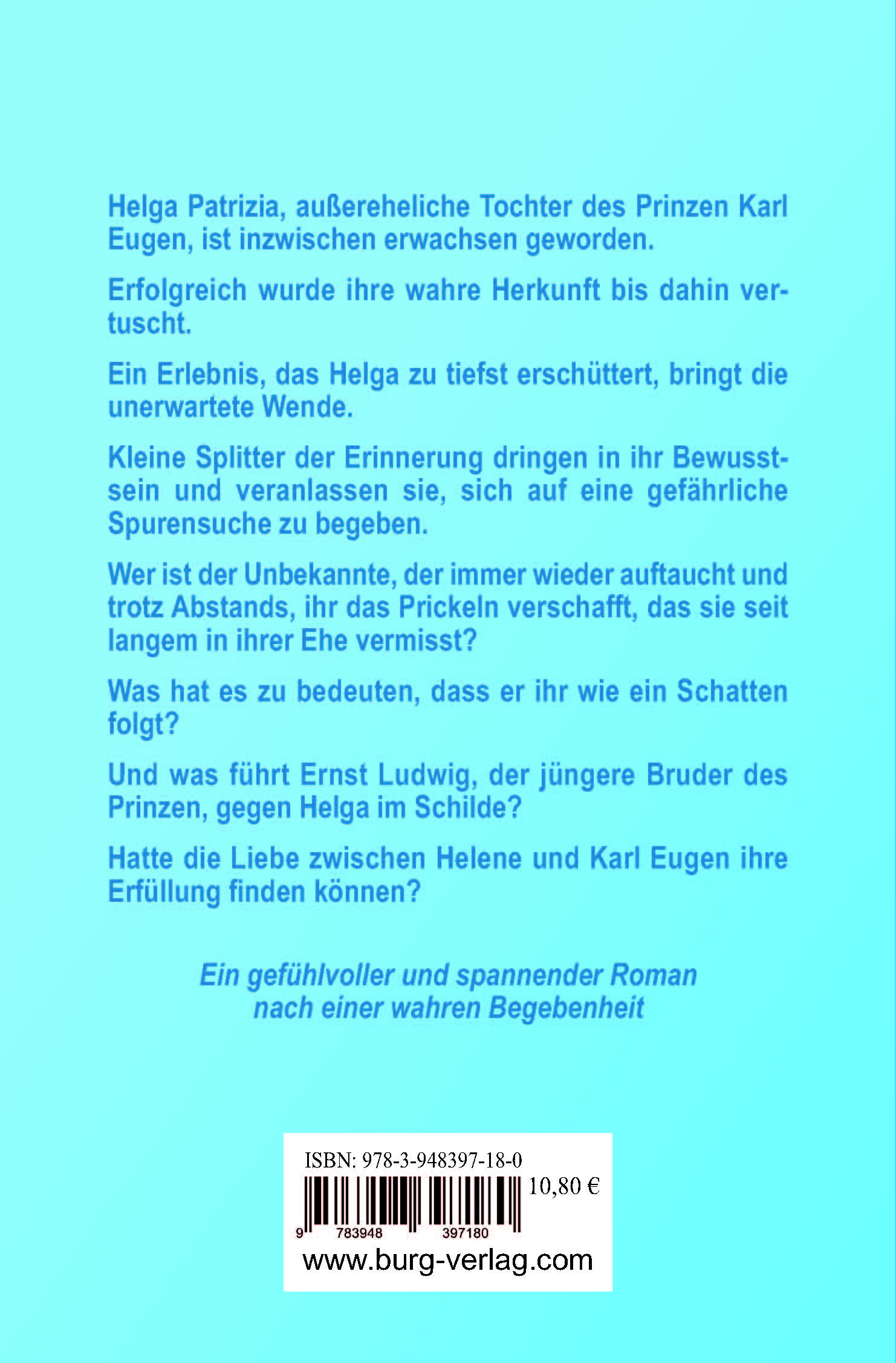 Rückseitencover Eigentlich Prinzessin