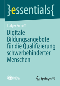 Vorderes Coverbild Digitale Bildungsangebote für die Qualifizierung schwerbehinderter Menschen