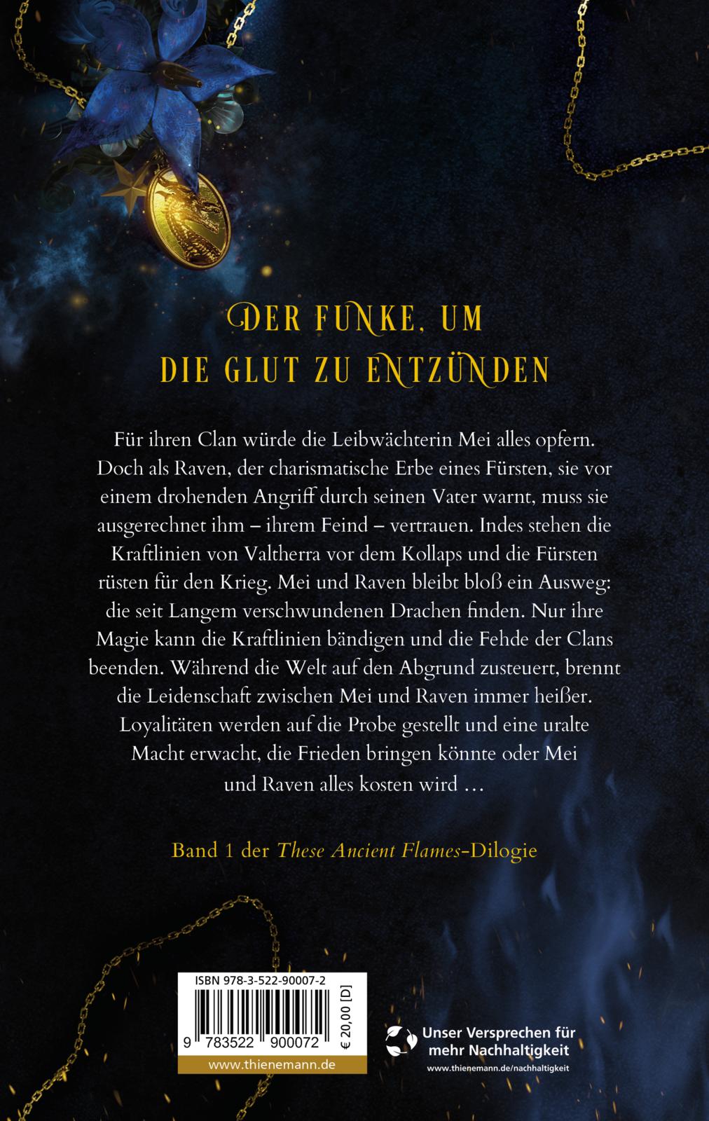 Rückseitencover These Ancient Flames 1: Awake