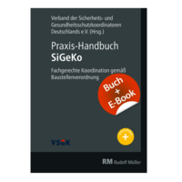 Vorderes Coverbild Praxis-Handbuch SiGeKo - mit E-Book