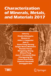 Vorderes Coverbild Characterization of Minerals, Metals, and Materials 2017