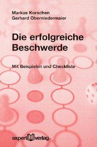 Vorderes Coverbild Die erfolgreiche Beschwerde