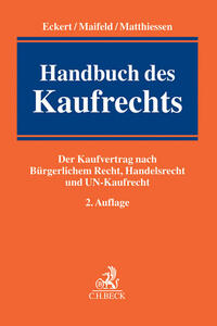 Vorderes Coverbild Handbuch des Kaufrechts