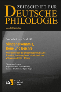Vorderes Coverbild Su¨ndenerkenntnis, Reue und Beichte