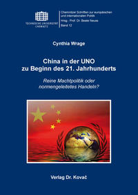 Vorderes Coverbild China in der UNO zu Beginn des 21. Jahrhunderts