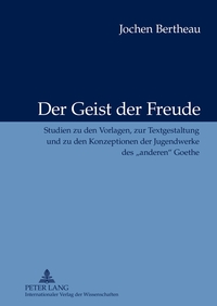 Vorderes Coverbild Der Geist der Freude