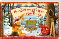 Vorderes Coverbild Brief-Adventskalenderbuch – 24 Adventsbriefe von Felix