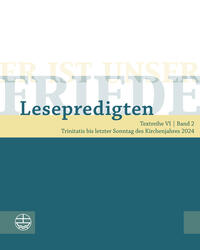 Vorderes Coverbild Er ist unser Friede. Lesepredigten Textreihe VI/Bd. 2