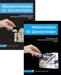 Vorderes Coverbild Meisterwissen für Zahntechniker, Band 1 und 2, Set