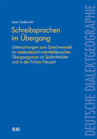 Vorderes Coverbild Schreibsprachen im Übergang