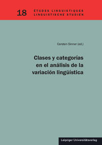 Vorderes Coverbild Clases y categorías en el análisis de la variación lingüística