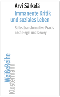 Vorderes Coverbild Immanente Kritik und soziales Leben