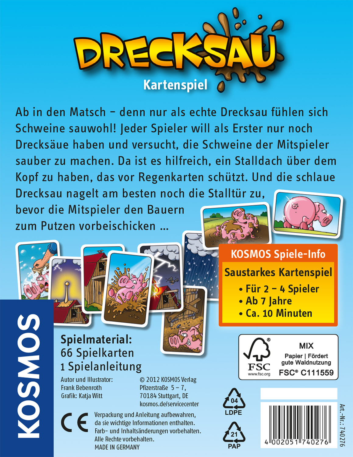 Rückseitencover Drecksau