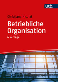 Vorderes Coverbild Betriebliche Organisation