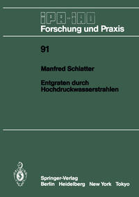 Vorderes Coverbild Entgraten durch Hochdruckwasserstrahlen