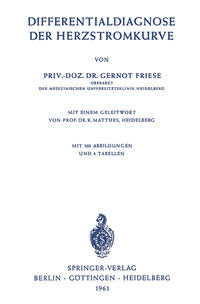 Vorderes Coverbild Differentialdiagnose der Herzstromkurve