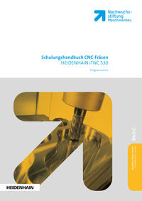 Vorderes Coverbild Schulungshandbuch CNC-Fräsen