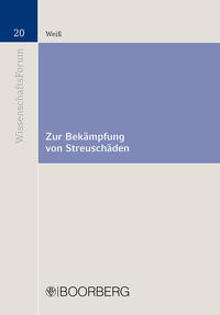 Vorderes Coverbild Zur Bekämpfung von Streuschäden