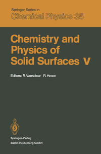 Vorderes Coverbild Chemistry and Physics of Solid Surfaces V