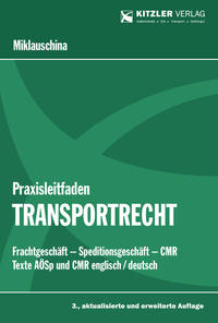 Vorderes Coverbild Praxisleitfaden Transportrecht