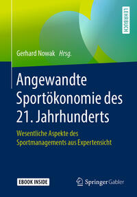 Vorderes Coverbild Angewandte Sportökonomie des 21. Jahrhunderts
