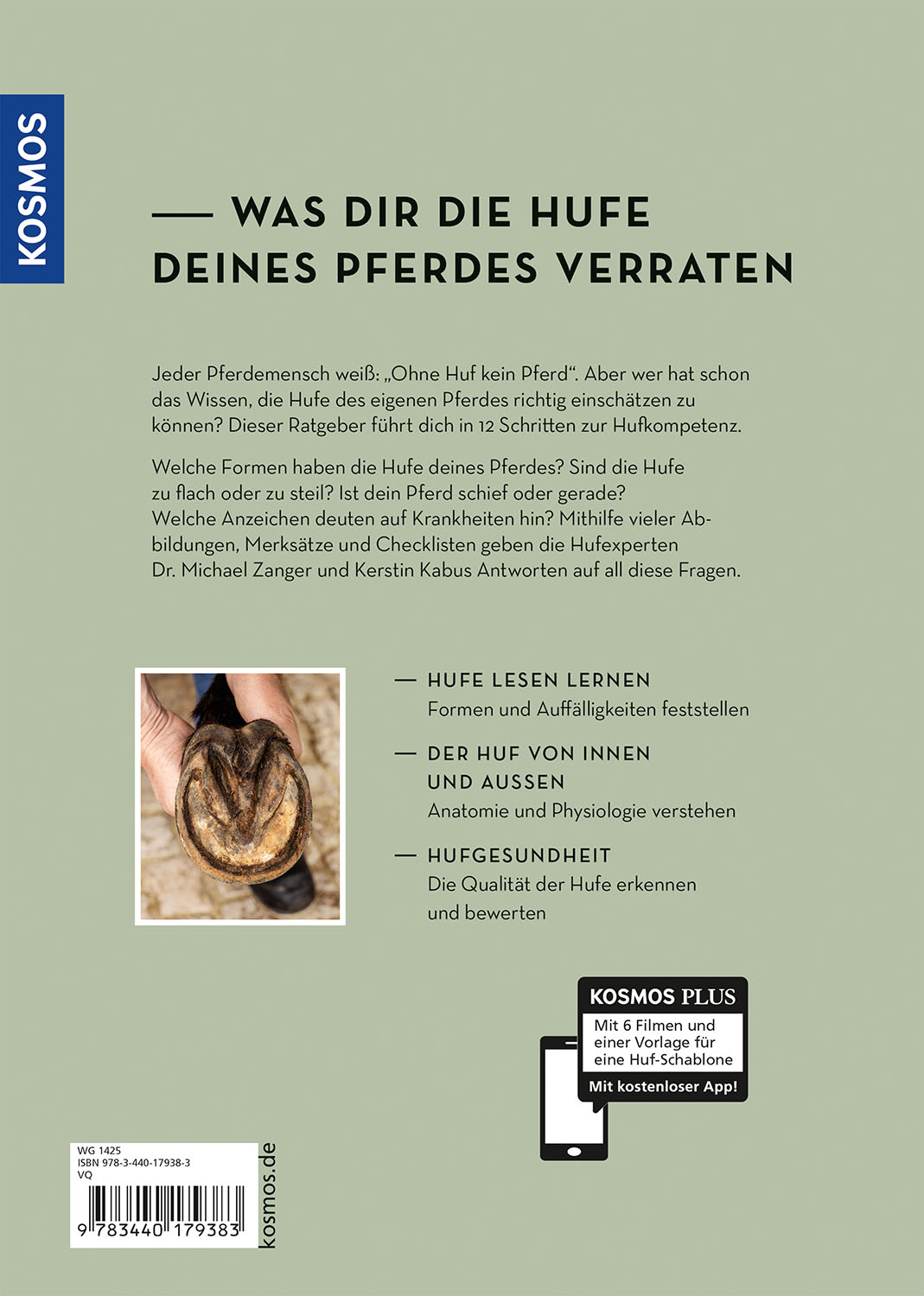 Rückseitencover Hufe lesen