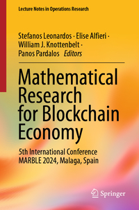 Vorderes Coverbild Mathematical Research for Blockchain Economy