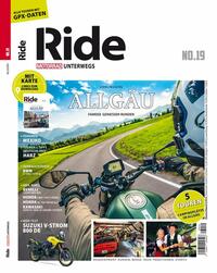 Vorderes Coverbild RIDE - Motorrad unterwegs, No. 19