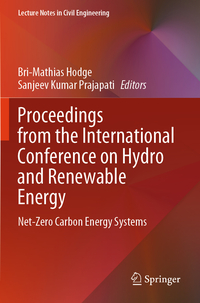 Vorderes Coverbild Proceedings from the International Conference on Hydro and Renewable Energy