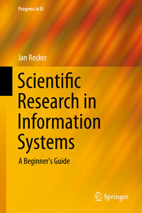 Vorderes Coverbild Scientific Research in Information Systems