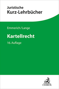 Vorderes Coverbild Kurzlehrbücher für das Juristische Studium / Kartellrecht