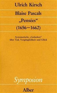 Vorderes Coverbild Blaise Pascals "Pensées" (1656-1662)