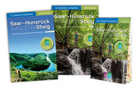 Vorderes Coverbild Saar-Hunsrück-Steig - Start-Set mit den offiziellen Wanderführern und Extra-Faltkarte für die neue Trasse. Geprüfte GPS-Daten und Smartphone-Anbindung.
