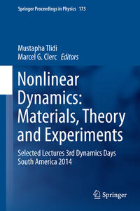 Vorderes Coverbild Nonlinear Dynamics: Materials, Theory and Experiments