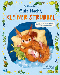 Vorderes Coverbild Gute Nacht, kleiner Strubbel - Das Bilderbuch für alle Familien, die ruhige Nächte lieben