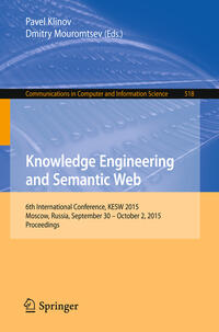 Vorderes Coverbild Knowledge Engineering and Semantic Web