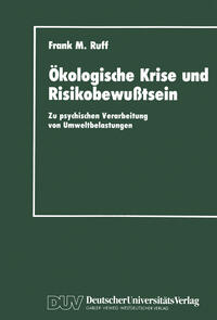 Vorderes Coverbild Ökologische Krise und Risikobewußtsein