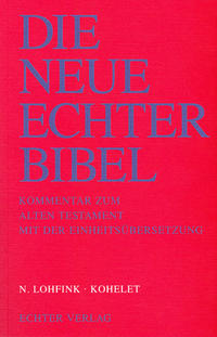 Vorderes Coverbild Die Neue Echter-Bibel. Kommentar / Kommentar zum Alten Testament mit Einheitsübersetzung / Kohelet